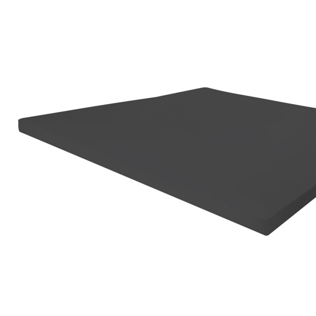 Byrklund Hoeslakens Bed Basics Jersey Topper Antraciet