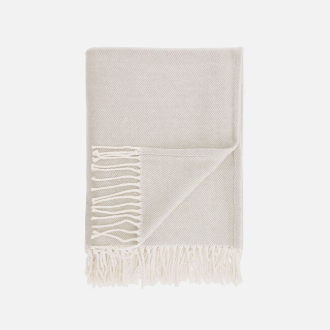 Walra Plaid Sweet Softness Zand 127x170