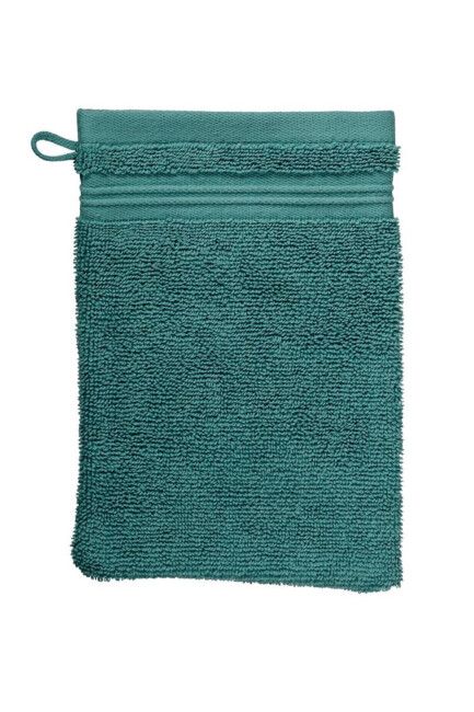 Beddinghouse Sheer Washandje - Donker Groen 16 x 22 cm