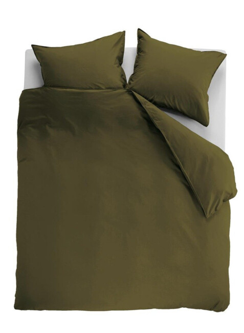 Ambiante Cotton Uni Olive Green