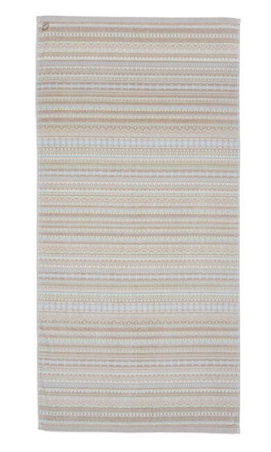 Pip Studio Handdoek Geometric Print Zand 70x140