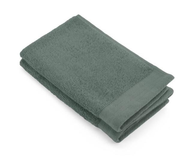 Walra Gastendoek Soft Cotton Legergroen 2x 30x50