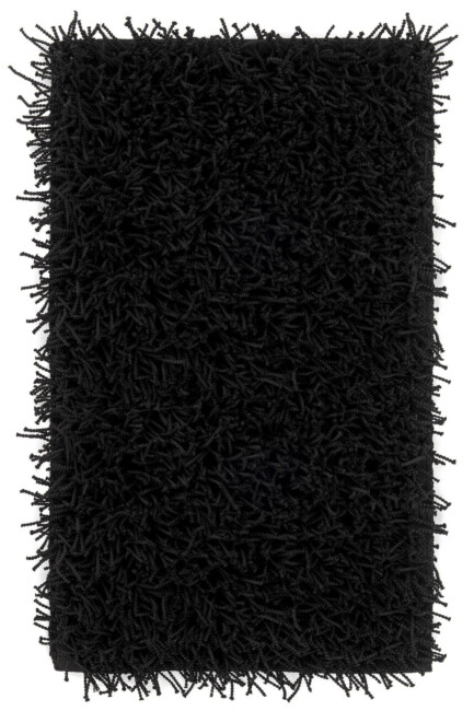 Heckettlane Night-Black Badmat Busto 60x100 cm, gemaakt van 60% Katoen 40% Polyester