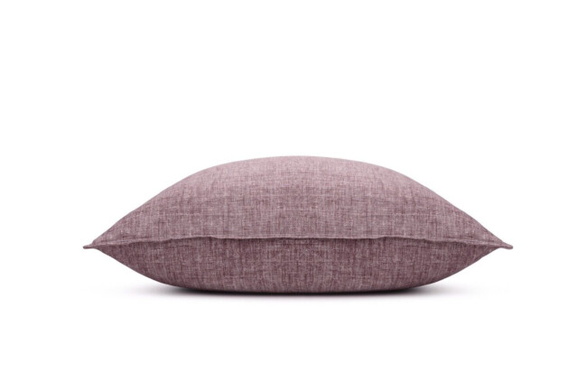 ZoHome Wine-Red Kussensloop Lino 50x50 cm, gemaakt van 100% Katoen
