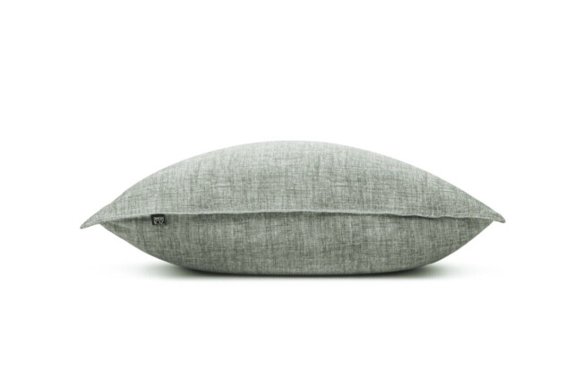 ZoHome Army-Green Kussensloop Lino 50x50 cm, gemaakt van 100% Katoen