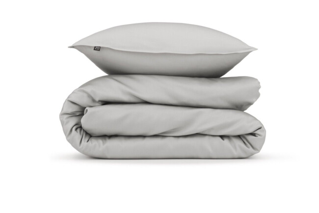 Zohome Dekbedovertrek Satinado Ash-Grey