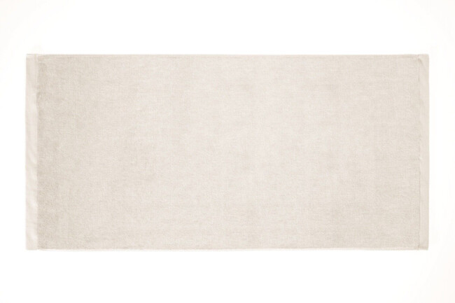 Set strandlakens Off-white Bath-Premium 90x180, gemaakt van 100% Katoen