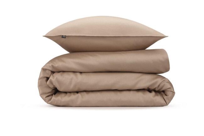 Zohome Dekbedovertrek Satinado Praline-Brown