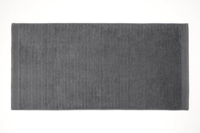 Heckettlane Bath Prestige Strandlaken Classic Anthracite 90x180cm