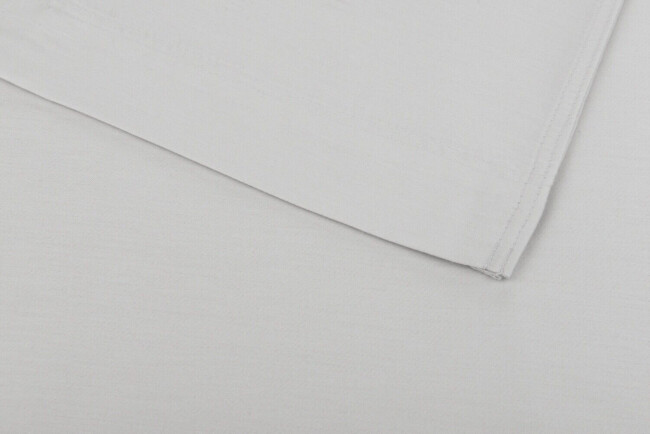 ZoHome Ash-Grey Laken Satinado-sheet 270x290 cm, gemaakt van 100% Katoen-Satijn