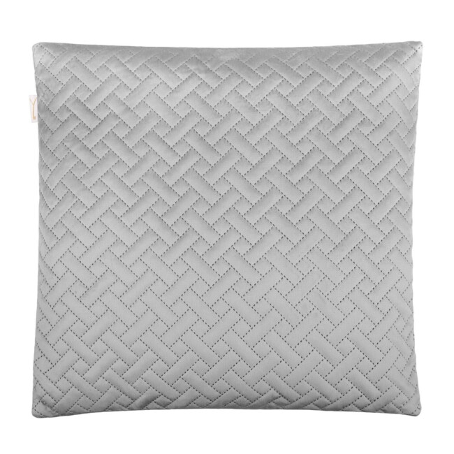 Yellow Ash-Grey Kussensloop Audrey-pillowcase 50x50 cm, gemaakt van 100% Polyester