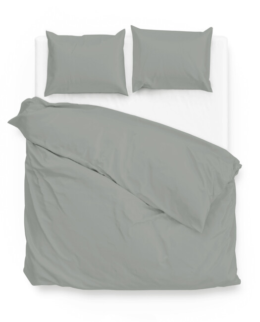 Zohome Dekbedovertrek Satinado Iron-Grey