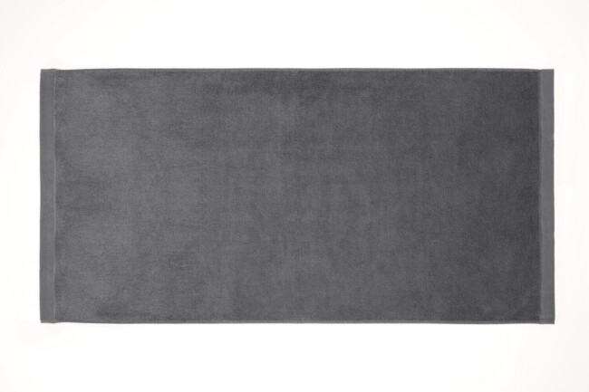 Heckettlane Bath-Premium Strandlaken 90x180 cm (1 stuks) Antraciet, gemaakt van 100% Katoen
