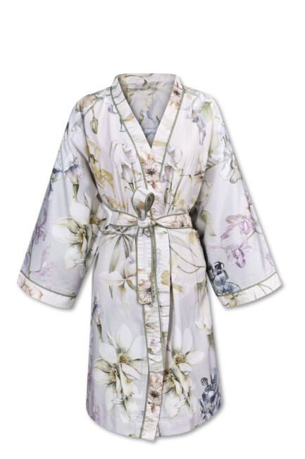 Kardol by Beddinghouse Kimono Branche Kimono Grey Green