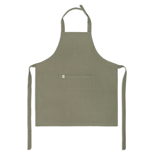 WALRA Keukenschort Cook with Happiness Legergroen