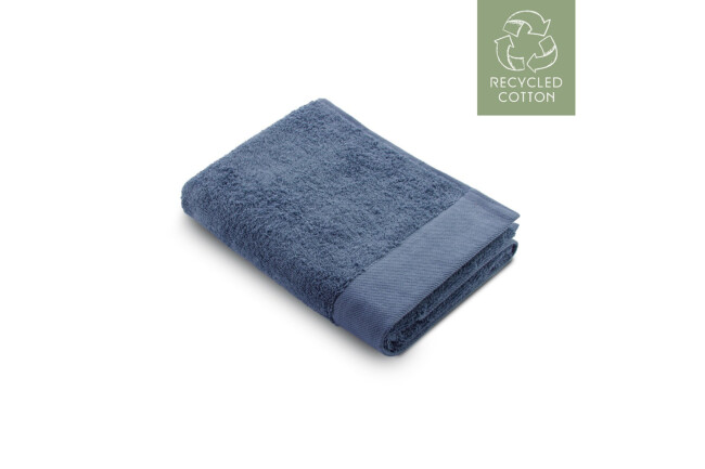 WALRA Baddoek Remade Cotton Blauw 60x110