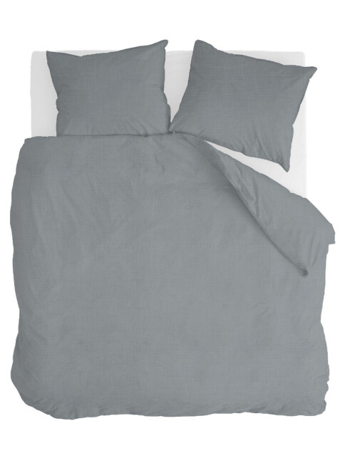 WALRA Dekbedovertrek Vintage Cotton Elephant Grey