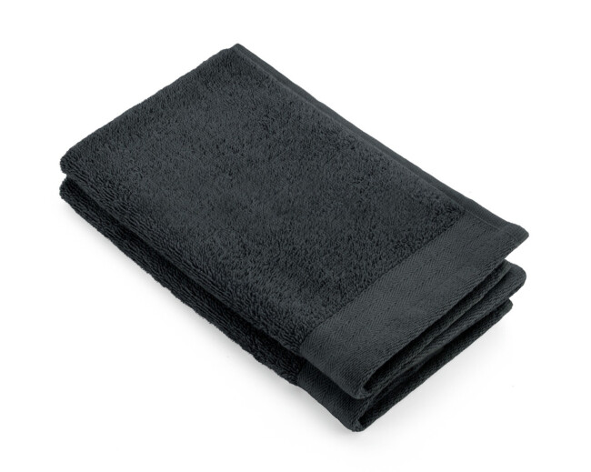 WALRA Gastendoek Soft Cotton Antraciet 2x 30x50 Antraciet