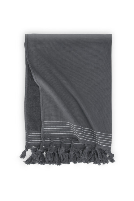 WALRA Hamamdoek Soft Cotton Antraciet 100x180 Antraciet