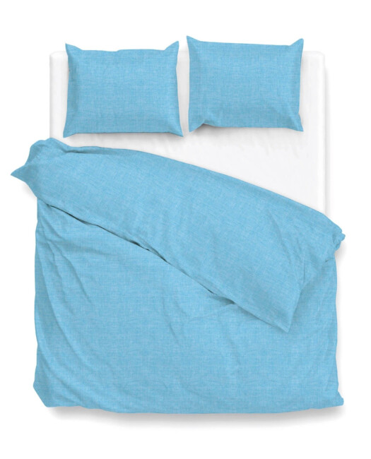 Zohome Dekbedovertrek Lino Topaz-Blue