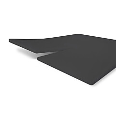 Byrklund Hoeslakens Bed Basics Jersey Split-Topper Antraciet