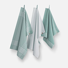 Walra Keukenset Superior Kitchen Set Jade / Wit 2x 50x70 + 1x 50x50