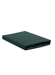 Ambiante Cotton Uni hoeslaken Dark Green
