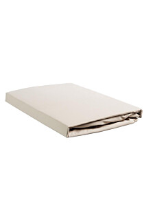 Ambiante Cotton Uni hoeslaken Sand