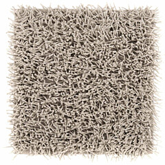 Heckettlane Light-Grey Badmat Busto 60x60 cm, gemaakt van 60% Katoen 40% Polyester