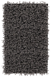 Heckettlane Classic-Anthracite Badmat Onda 70x120 cm, gemaakt van 60% Katoen 40% Polyester