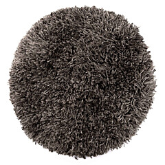 Heckettlane Birch-Grey Badmat Cona rond 60 cm, gemaakt van 60% Katoen 40% Polyester