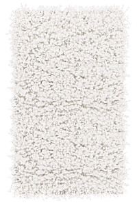 Heckettlane White Badmat Onda 60x100 cm, gemaakt van 60% Katoen 40% Polyester