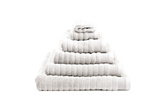 Heckettlane Bath Prestige Badhanddoek White 60x110cm set van 2 stuks
