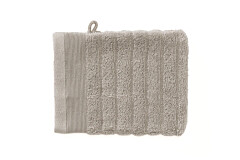 Heckettlane Bath Prestige Washandje Taupe 16x21cm set van 3 stuks