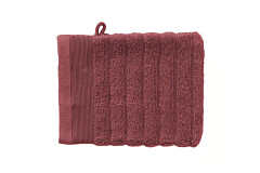 Heckettlane Bath Prestige Washandje Spicy Red 16x21cm set van 3 stuks