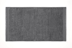 Heckettlane Bath Prestige Badhanddoek Classic Anthracite 60x110cm set van 2 stuks