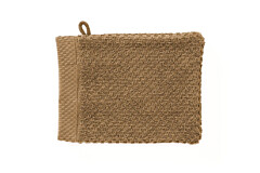 Heckettlane Bath Grant Washandje Cognac Brown 16x21cm set van 3 stuks