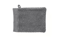 Heckettlane Bath Grant Washandje Classic Anthracite 16x21cm set van 3 stuks