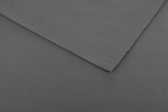ZoHome Classic-Anthracite Laken Satinado-sheet 270x290 cm, gemaakt van 100% Katoen-Satijn