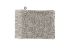 Heckettlane Bath-Premium Washand 16x21 cm (3 stuks) Grijs, gemaakt van 100% Katoen