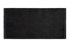 Heckettlane Bath-Premium Strandlaken 90x180 cm (1 stuks) Zwart, gemaakt van 100% Katoen