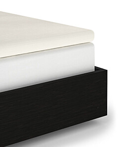 Heckettlane Hoeslaken Elementi Topper Off-White 100% Katoen-Satijn