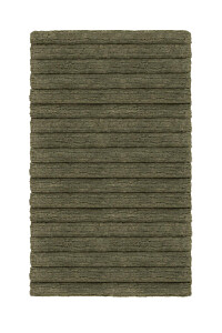 Heckettlane Army-Green Badmat Vivienne 70x120 cm, gemaakt van 100% Katoen
