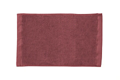 Heckettlane Bath-Premium Gastendoek 30x50 cm (3 stuks) Rood, gemaakt van 100% Katoen