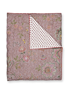 Pip Studio Dekbedovertrek Mumbai Morning Quilt Roze