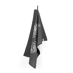 WALRA Theedoek Dry with Leaves Off Black
