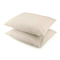 WALRA Kussensloop Crispy Cotton zand